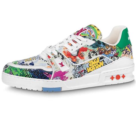 louis vuitton comic trainer|louis vuitton trainers women's.